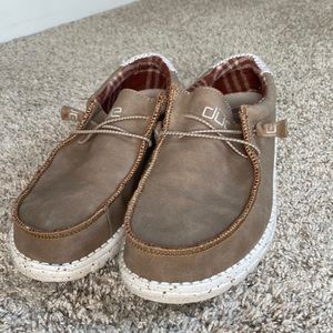 Hey dude suede shoes